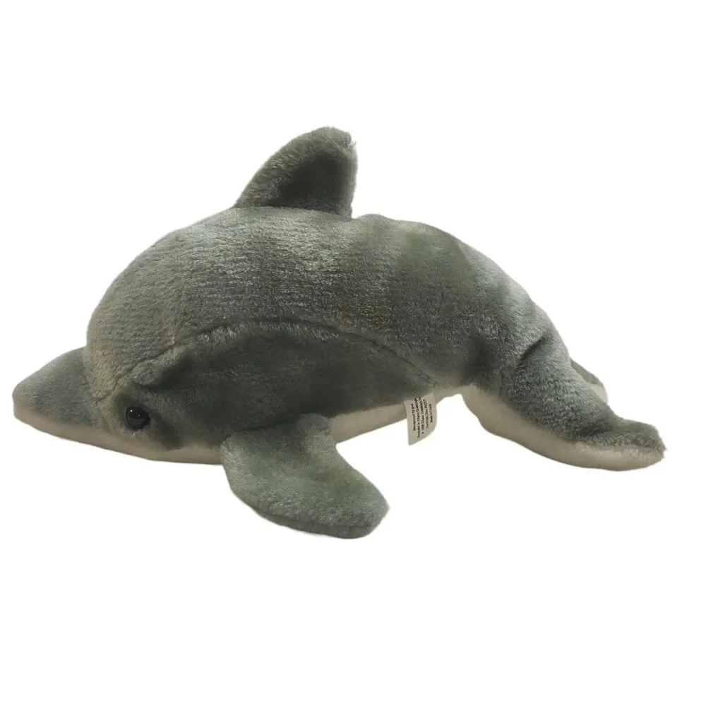 Vintage Gibson Greetings Plush Dolphin Sounds Stuffed Animal 1996 13